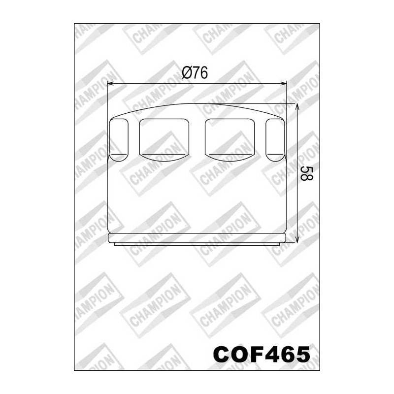 Filtro De Aceite Champion Cof Motorecambios Vferrer