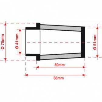 Filtro De Aire De Potencia BMC Ø41 FMSA41-60