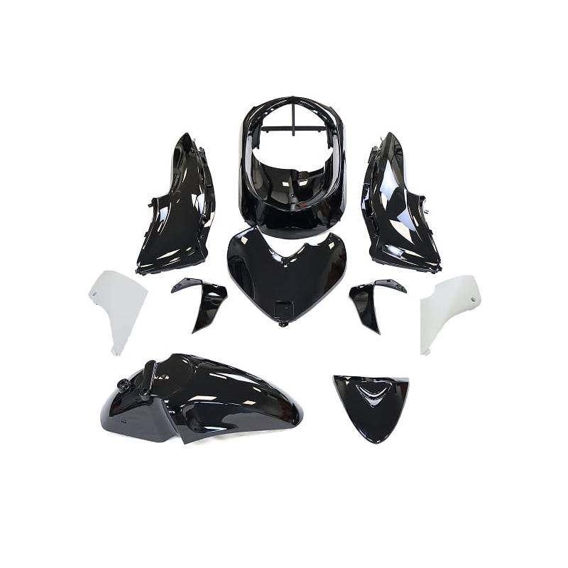 Kit Carenados TNT Honda SH 125/150 09-12 10 Piezas Negro