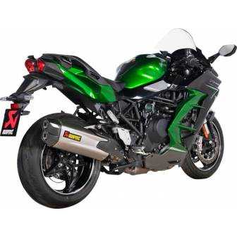 Escape Akrapovic Kawasaki S-K10SO30-HGIT Slip-On Line