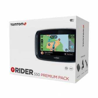 Navegador Tomtom Rider 550 World Premium Pack