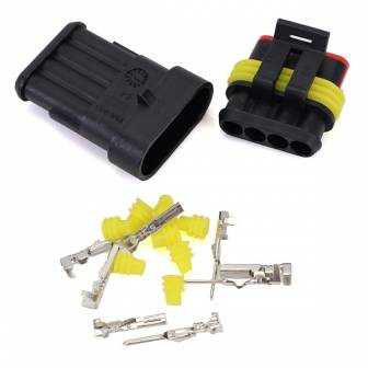 Conector Impermeable Cableado 4 Pines 500063K