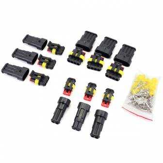 Kit Conectores Impermeables Cableado 9PCS 500063M