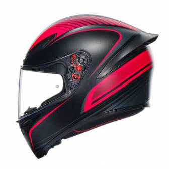 CASCO AGV K-1 S WARMUP BLACK/PINK