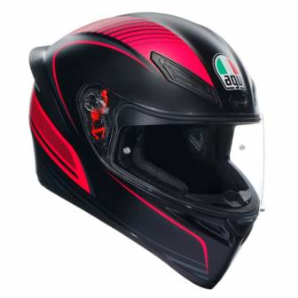 Casco AGV K-1 S WARMUP BLACK/PINK