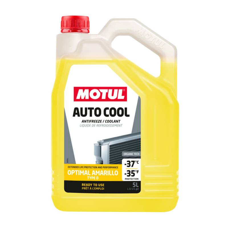 MOTUL AUTO COOL OPTIMAL AMARILLO -37°C 5L