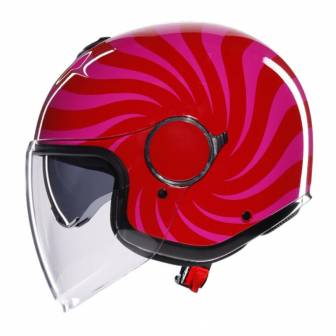 CASCO AGV ETERES TROPEA RED/PINK