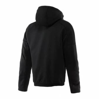 Sudadera DAINESE BOVISA SAFETY HOODIE FULL ZIP BLACK/WHITE