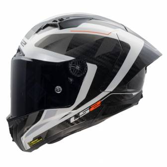 Casco LS2 FF805 Thunder Raute Gloss White Grey