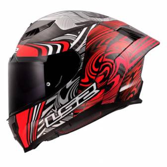 Casco LS2 FF807 Dragon Enthum Red