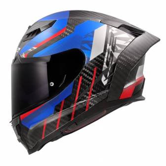 Casco LS2 FF807 Dragon Trax Blue Red