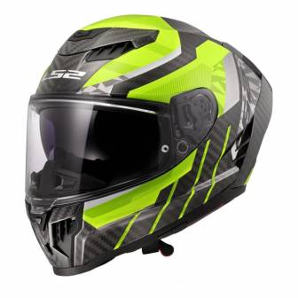 Casco LS2 FF807 Dragon Trax H-Vis Yellow