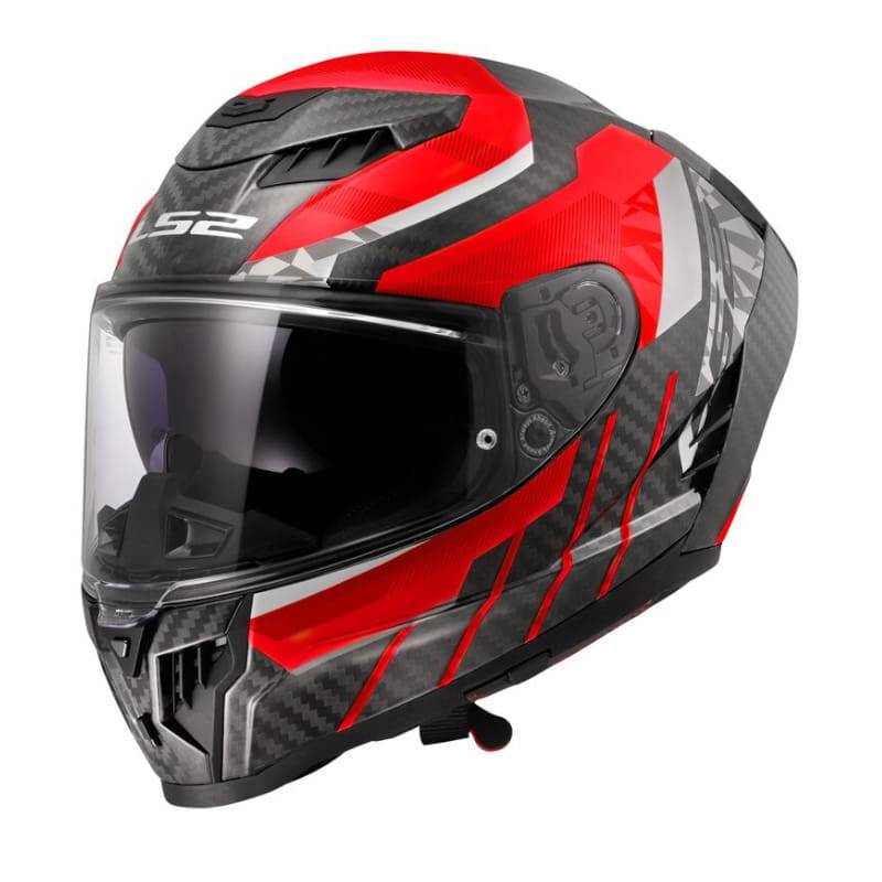 Casco LS2 FF807 Dragon Trax Red