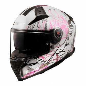 Casco LS2 FF811 Vector II Darflo White Pink