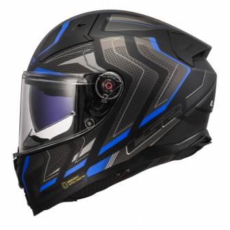 Casco LS2 FF811 Vector II Alizer Matt Black Blue