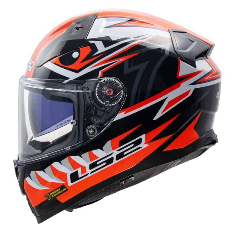 Casco LS2 FF811 Vector II Buntri Black/Red