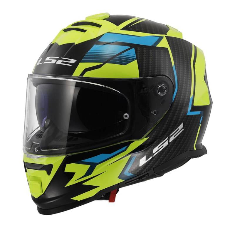 Casco LS2 FF800 Storm II Tracker Black H-V Yellow