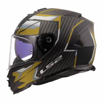 Casco LS2 FF800 Storm II Tracker Black Gold