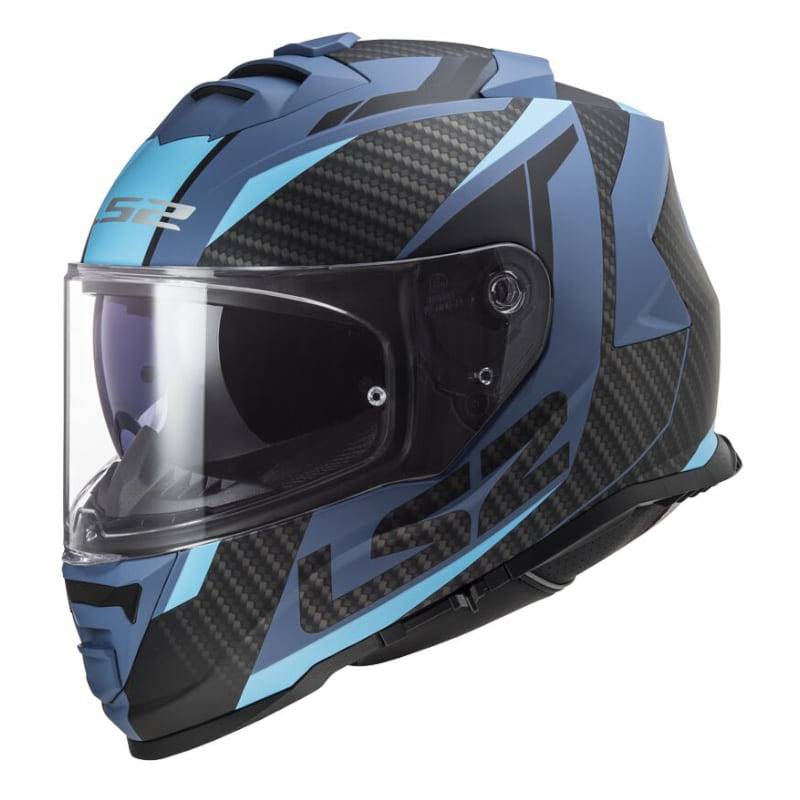 Casco LS2 FF800 Storm II Racer Matt Blue