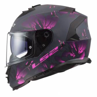 Casco LS2 FF800 Storm II Burst Matt Black Pink