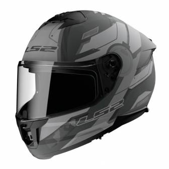 Casco LS2 FF808 Stream II Shadow Matt Titanium Grey