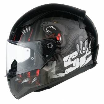 Casco LS2 FF353 Rapid II Claw Black