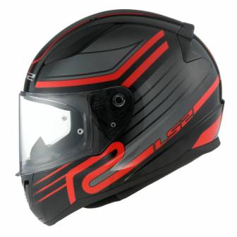 Casco LS2 FF353 Rapid II Circuit Black Red