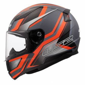 Casco LS2 FF353 Rapid II Flitz Orange Grey