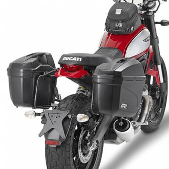 Fijación Portamaletas Lateral Givi PL7407 Ducati Scrambler 400/800