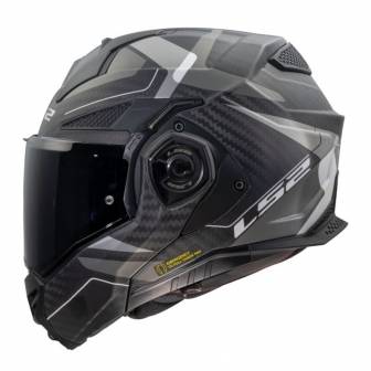 Casco LS2 FF901 Advant X Carbon Horizon Silver Grey