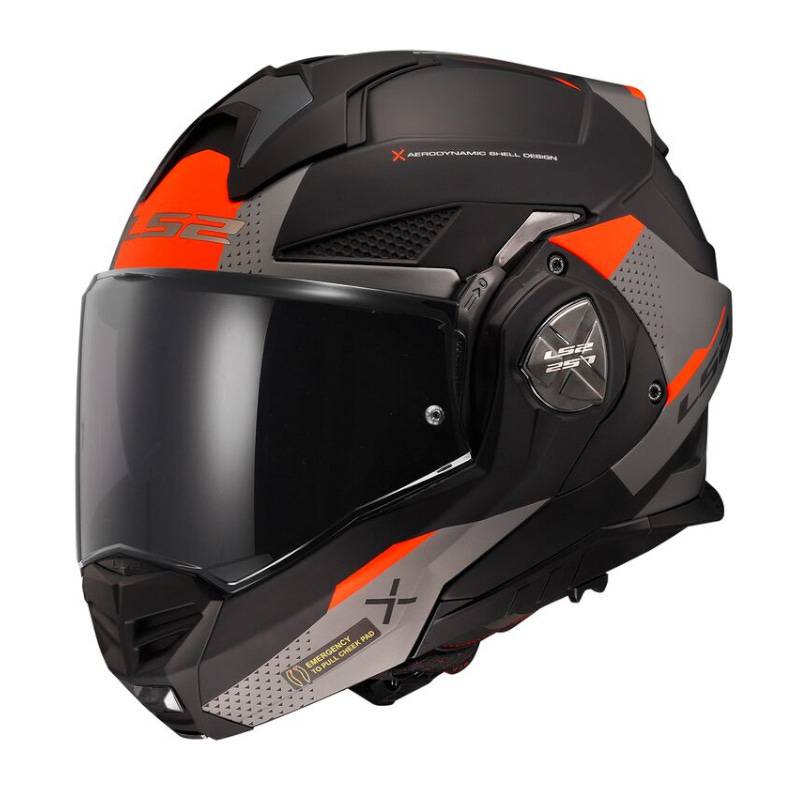 Casco LS2 FF901 Advant X Oblivion Matt Black Titanium