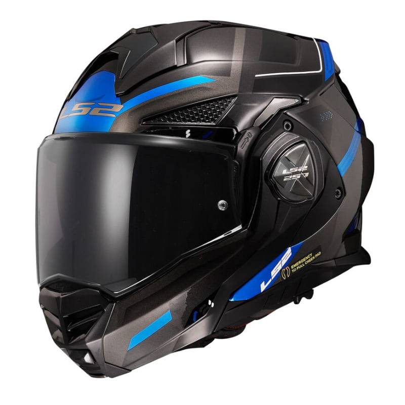 Casco LS2 FF901 Advant X Spectrum Black Titanium Blue