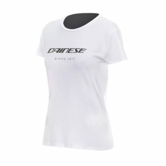 Camiseta Dainese ESSENCE WORDMARK LADY WHITE