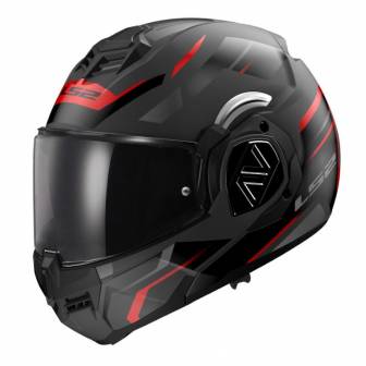 Casco LS2 FF906 Advant Kuka Matt Black Red