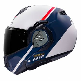 Casco LS2 FF906 Advant Swipe White Blue