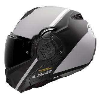 Casco LS2 FF906 Advant Swipe Grey Black