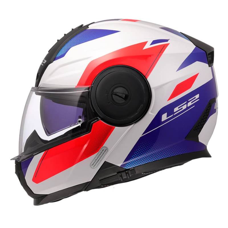 Casco LS2 FF902 Scope II Duria White Blue Red