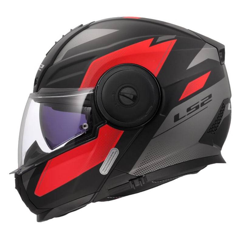 Casco LS2 FF902 Scope II Duria Black Red