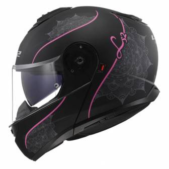 Casco LS2 FF908 Strobe II Lux Matt Black Pink