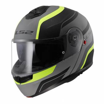 Casco LS2 FF908 Strobe II Monza Matt Black H-V Yellow