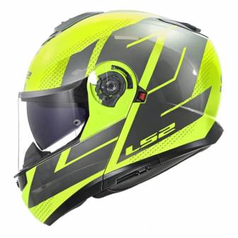 Casco LS2 FF908 Strobe II Code H-V Yellow Grey