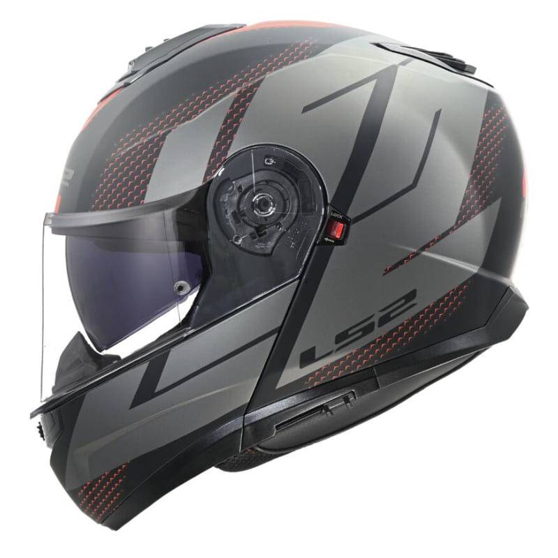 Casco LS2 FF908 Strobe II Code Black Grey