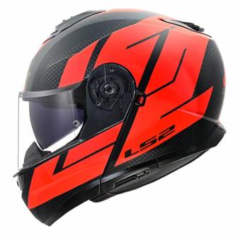 Casco LS2 FF908 Strobe II Code Black Red