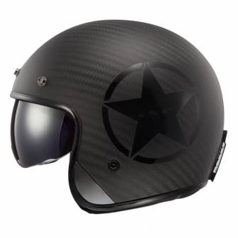 Casco LS2 OF601 Bob II Carbon Star Black