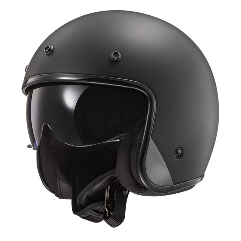 Casco LS2 OF601 Bob II Solid Matt Black