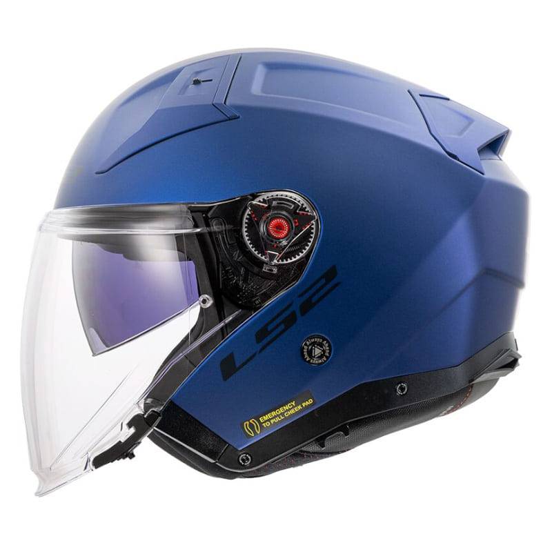 Casco LS2 OF603 Infinity II Solid Navy Blue