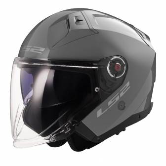 Casco LS2 OF603 Infinity II Solid Nardo Grey