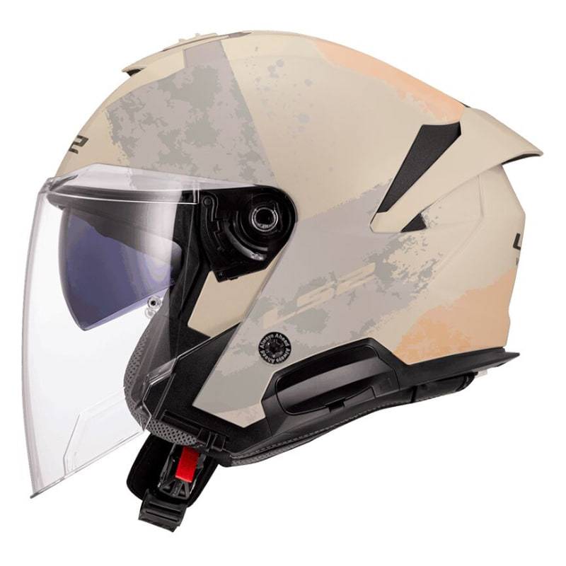 Casco LS2 OF618 Verso II Aqua Ivory