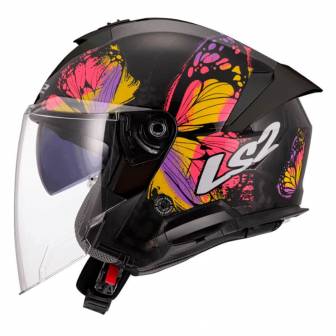 Casco LS2 OF618 Verso II Wingz Black Yellow