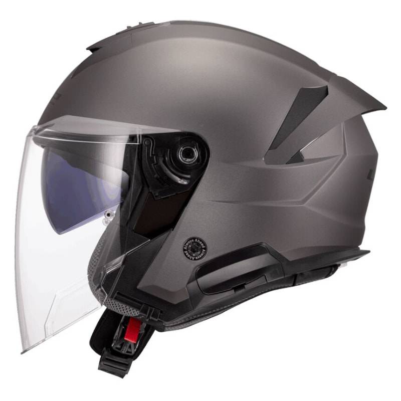 Casco LS2 OF618 Verso II Solid Matt Titanium